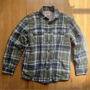 Wrangler Sherpa lined flannel